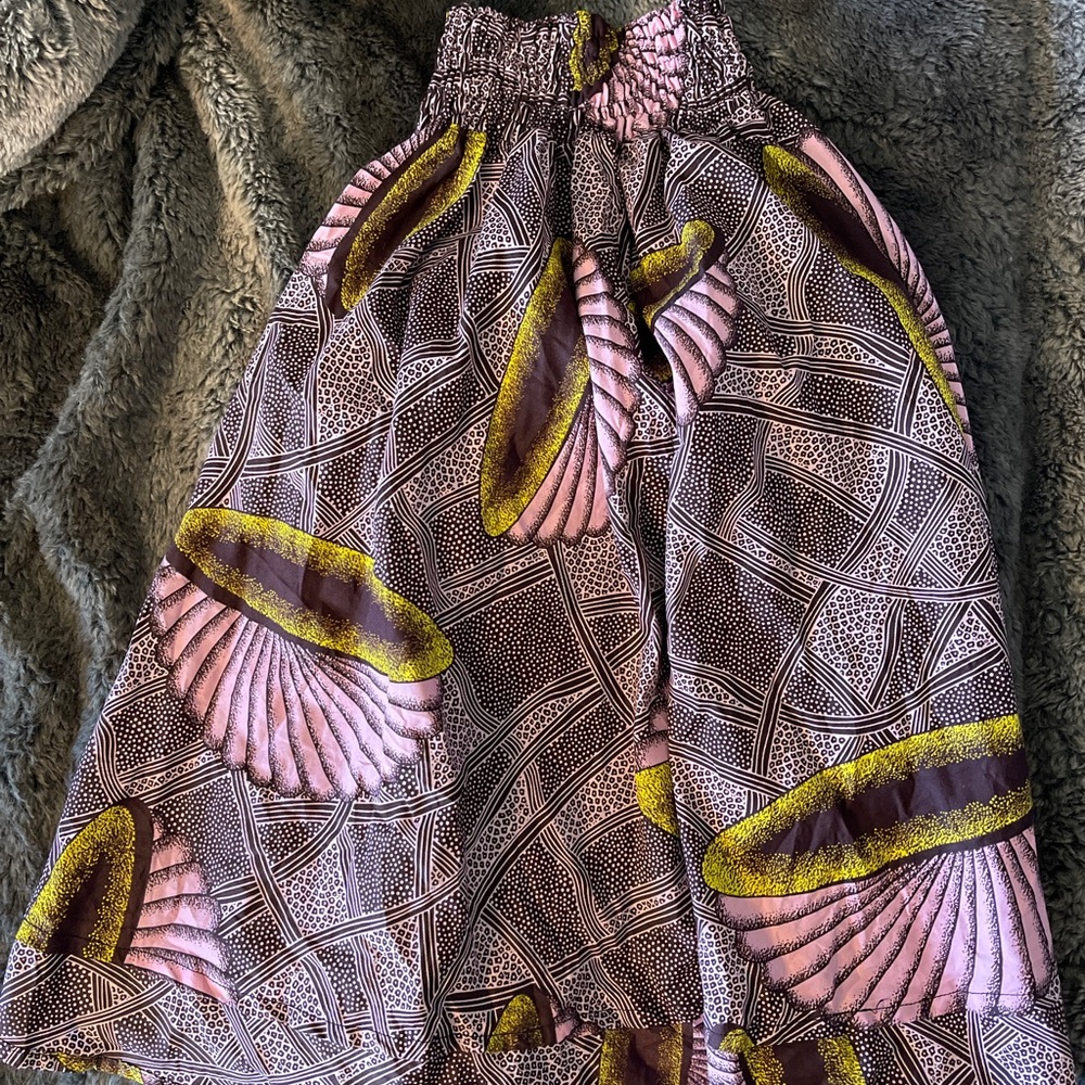 Beautiful African print handmade skirt